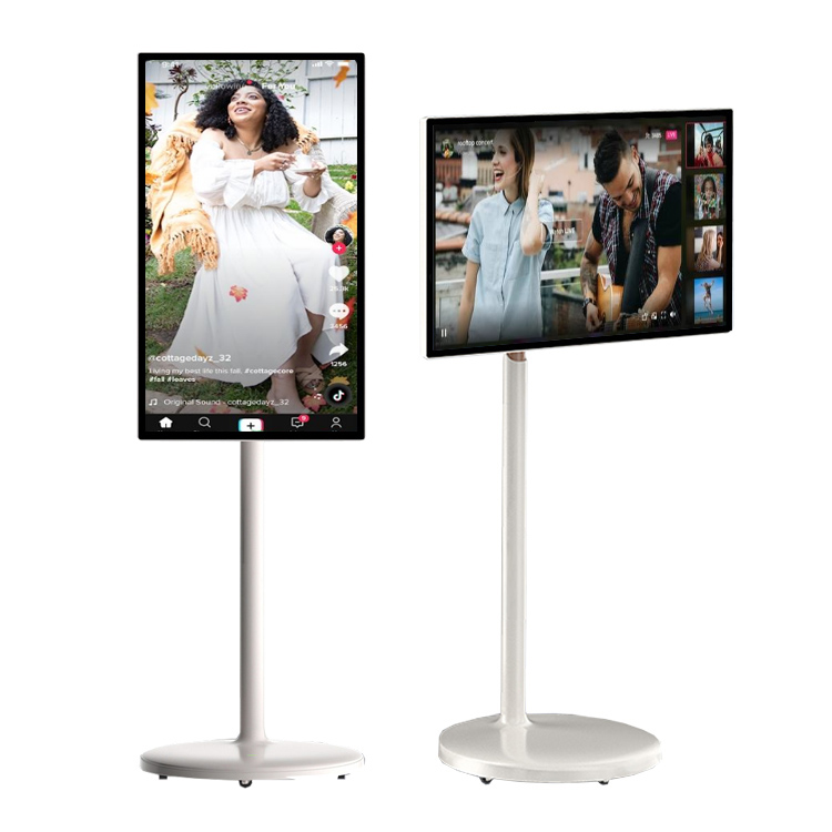 Yoga Fitness Videos Free - スマート4+32G Android 11モバイルTV 32インチタッチスクリーンポータブルモニター ヨガフィットネス用LEDビデオゲームプレーヤー 27インチTV