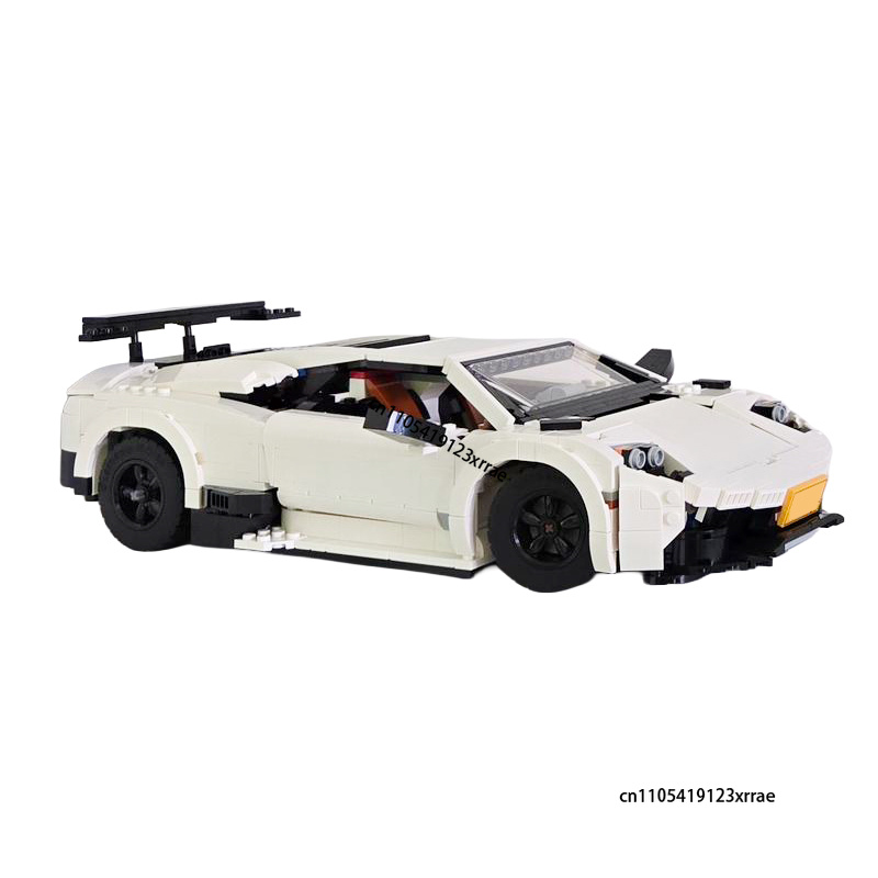Victor Racket Jetspeed - 新しいムルシエラゴ SV スポーツクーペロードスタービルディングブロック DIY MOC チャンピオン車両スピードアセンブリレンガ子供のおもちゃスーパーカーギフト