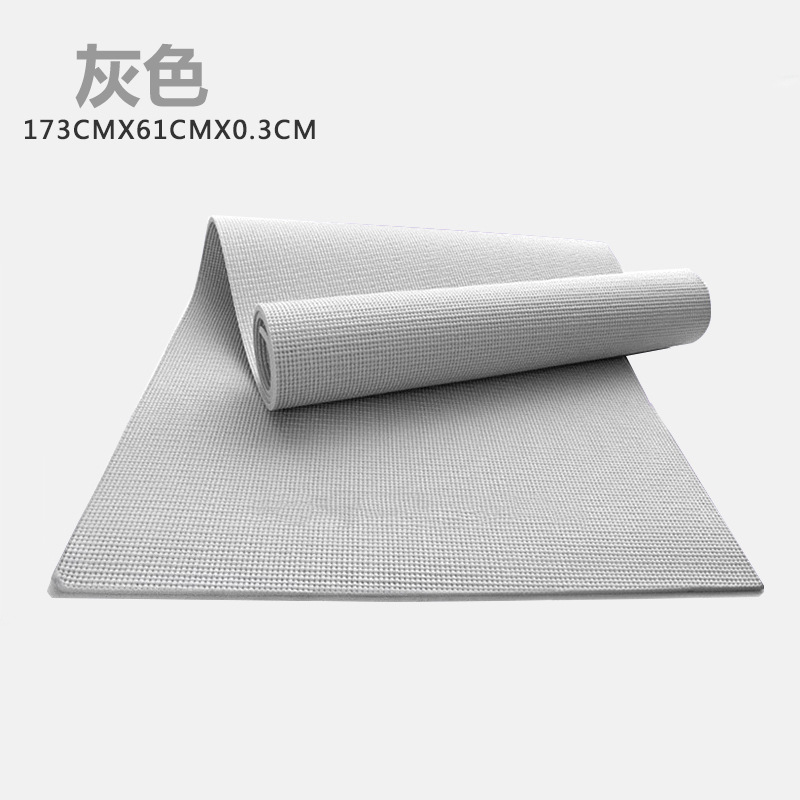 Yoga Fitness Rooms - ヨガマット印刷工場 耐衝撃 滑り止め ホワイト フィットネス 静音