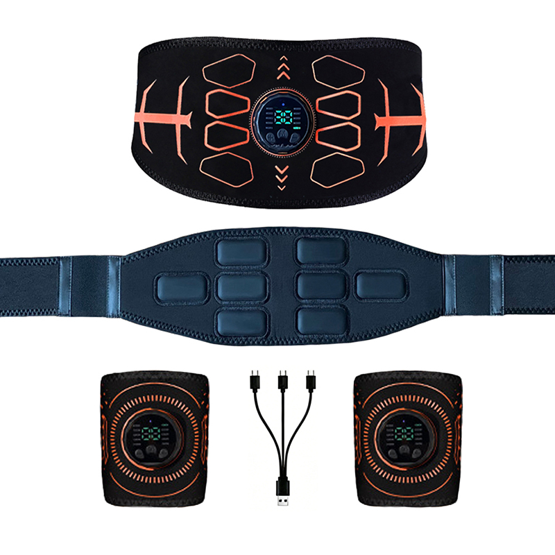 スマート腹部トレーニングベルト腹筋トレーナー筋肉トーナーボデ - Weight Lifting Belt のレビューと価格