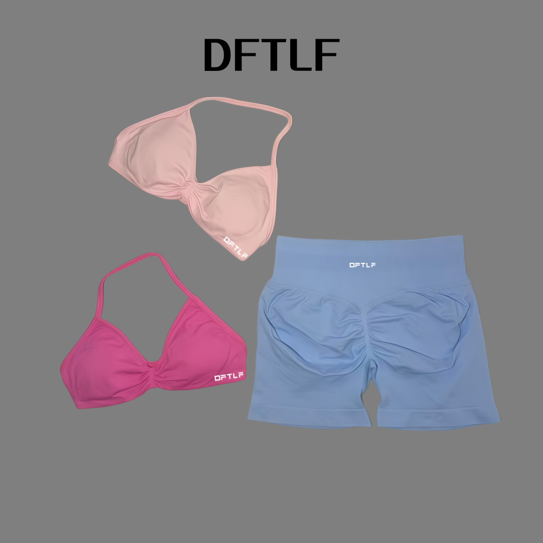 2ピース DFTLF インパクトジムセット 女性用ヨガスポー - Yoga For Fitness のレビューと価格