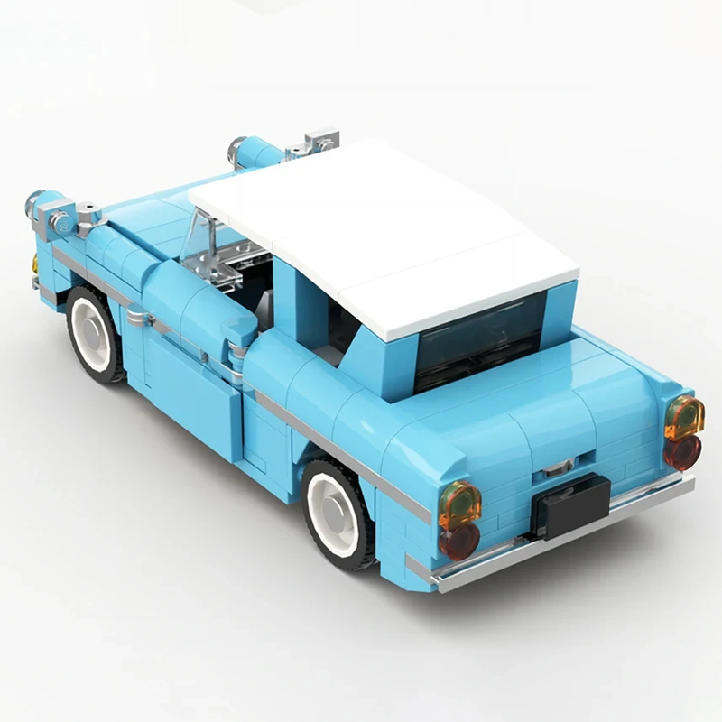 MOC テクニカルマジックムービーウィーズリーの飛行車フォー - Victor Racket Jetspeed のレビューと価格