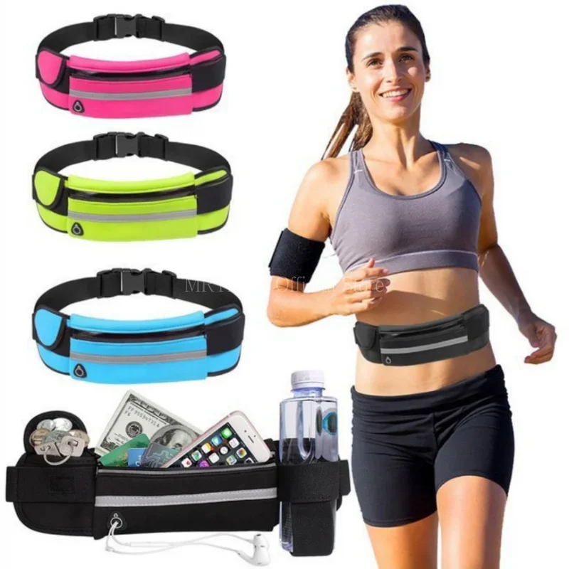 1pc ランニングバッグ女性ウエストバッグベルトバッグ男性ス - Weight Lifting Belt のレビューと価格
